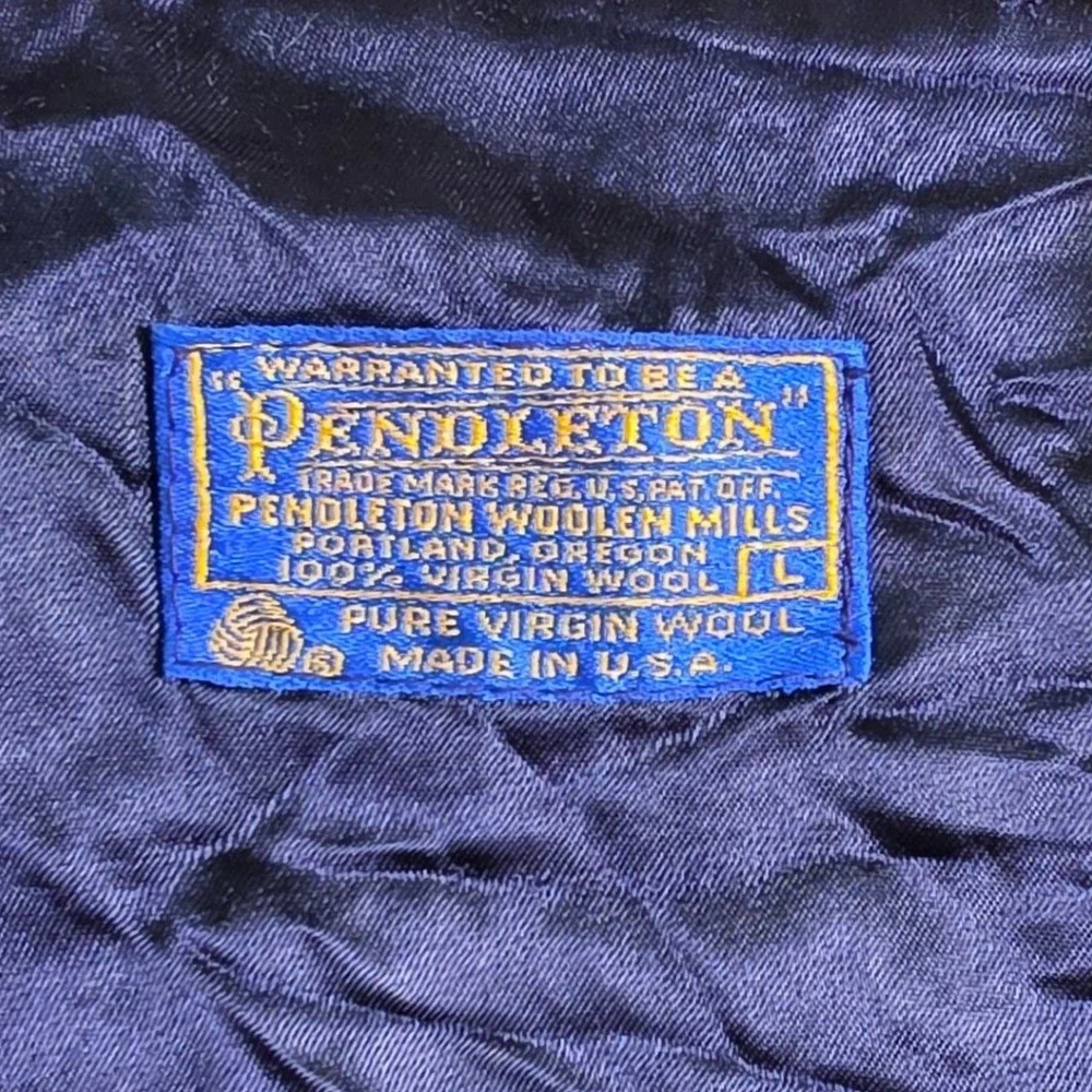 Pendleton wool plaid